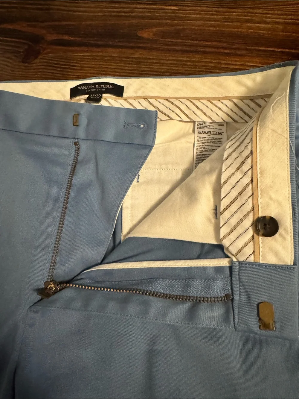 Banana Republic Light Blue Chinos